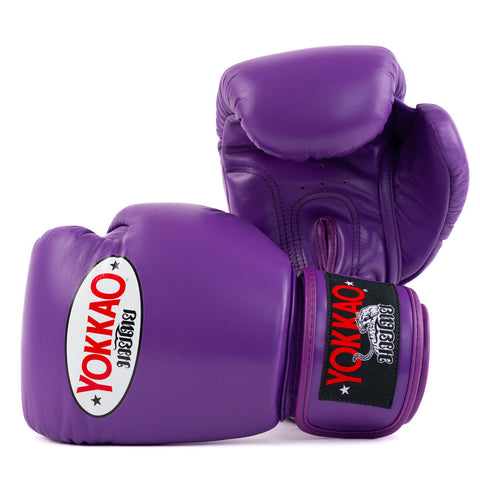 YOKKAO Matrix Flash Purple Boxing Gloves