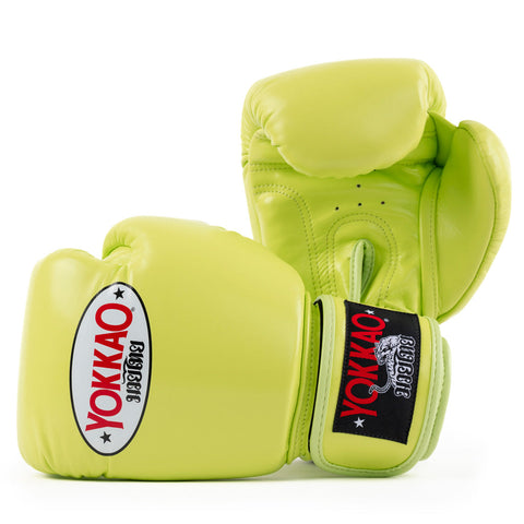 YOKKAO Matrix Lime Punch Boxing Gloves