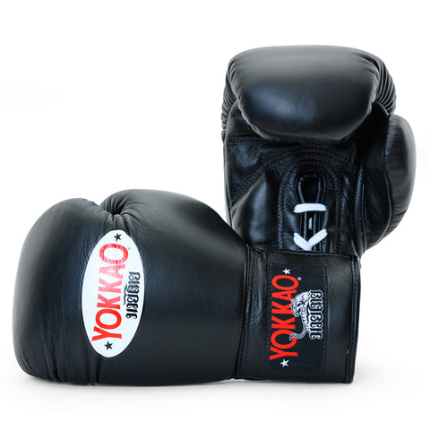 YOKKAO Matrix Pro Lace Up Boxing Gloves