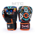 Twins Special Graphic Art Thai Boxing Gloves