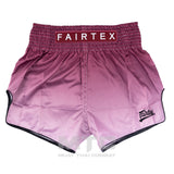 Fairtex Maroon Fade Thai Boxing Shorts