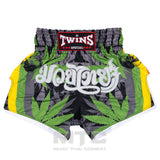 Twins Special Grass Thai Boxing Shorts