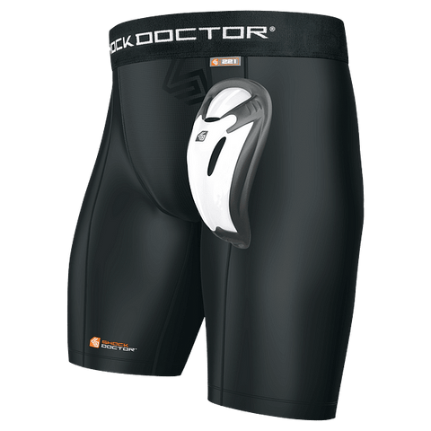 Shock Doctor Compression Shorts with BioFlex Cup