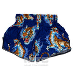 Raja Blue Tiger Thai Boxing Shorts