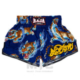 Raja Blue Tiger Thai Boxing Shorts
